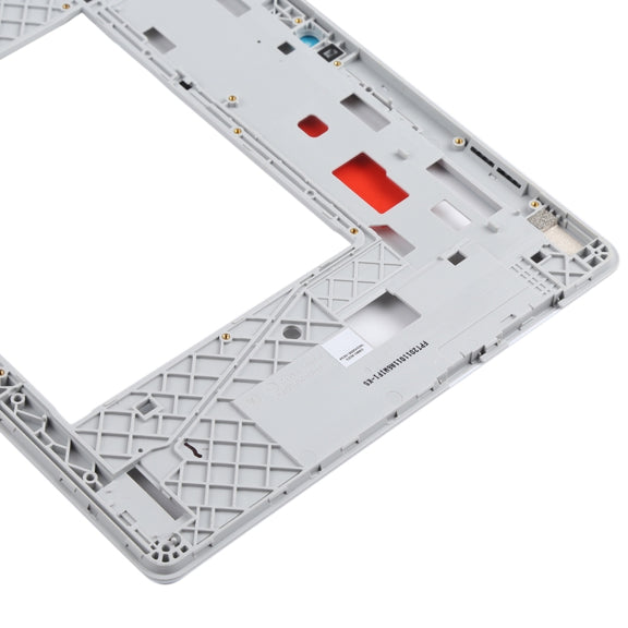 Original Front Housing LCD Frame Bezel Plate for Lenovo Tab M10 HD TB-X505 X505F TB-X505L X505 (White)