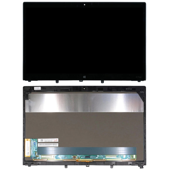 Original LCD Screen for Lenovo ThinkPad X1 Yoga 1st Gen 2nd Gen Digitizer Full Assembly with Frame (Black)