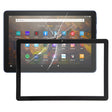 Front Screen Outer Glass Lens for Amazon Fire HD 10 (2021) T76N2B T76N2P (Black) - free shipping - PMC TechLife - Order now!