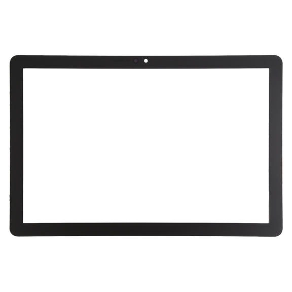 Front Screen Outer Glass Lens for Amazon Fire HD 10 (2021) T76N2B T76N2P (Black)