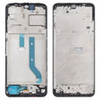Original Front Housing LCD Frame Bezel Plate for Motorola Edge 20 Lite (Black) - Frame Bezel Plate by PMC TechLife | Online Shopping South Africa | PMC TechLife