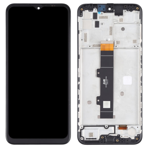 TFT LCD Screen for Motorola Moto G30 XT2129-1 XT2129-2 Digitizer Full Assembly with Frame (Black)