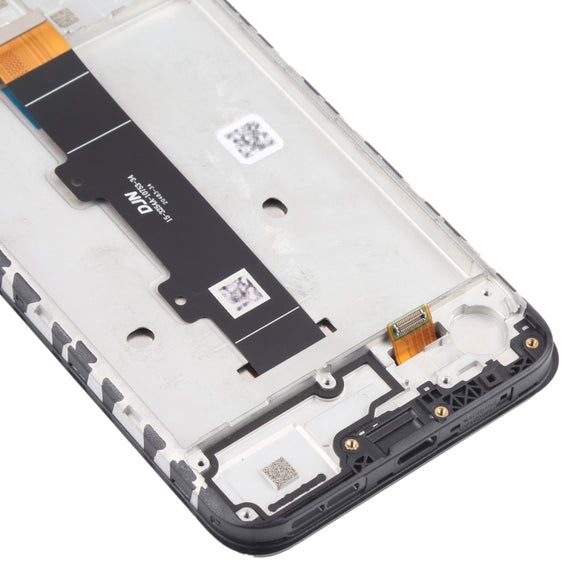 TFT LCD Screen for Motorola Moto G30 XT2129-1 XT2129-2 Digitizer Full Assembly with Frame (Black)