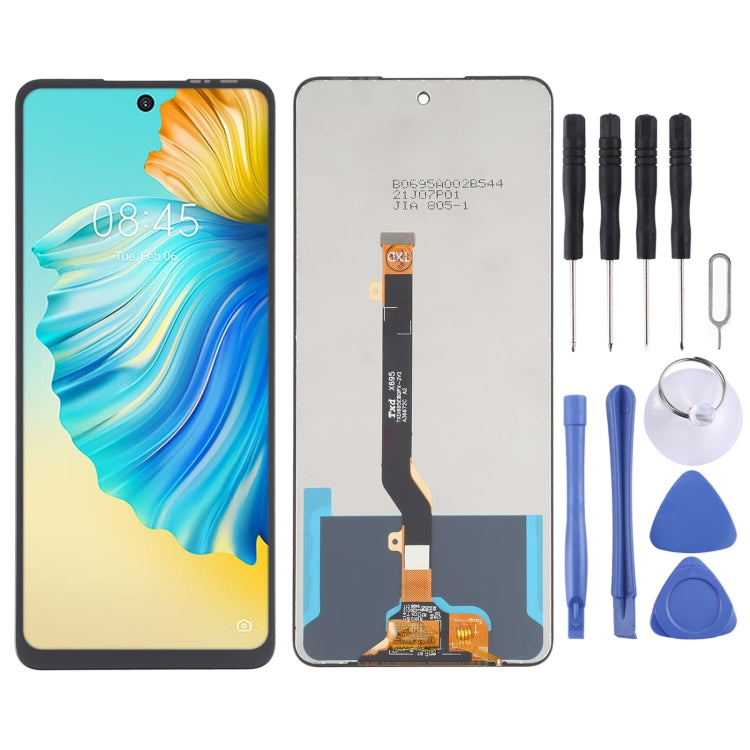 TFT LCD Screen for Tecno Camon 17P CG7 with Digitizer Full Assembly