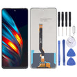 TFT LCD Screen for Tecno Pova 2 LE7 with Digitizer Full Assembly - free shipping - PMC TechLife - Order now!