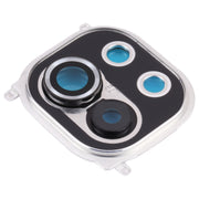 Back Camera Lens Frame for Xiaomi Mi 11 M2011K2C, M2011K2G (Silver)