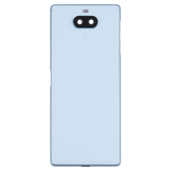 For Sony Xperia 8 Battery Back Cover with Middle Frame & Camera Lens Cover(Silver)