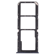 For OPPO A74 5G CPH2197 CPH2263  SIM Card Tray + SIM Card Tray + Micro SD Card Tray (Black)