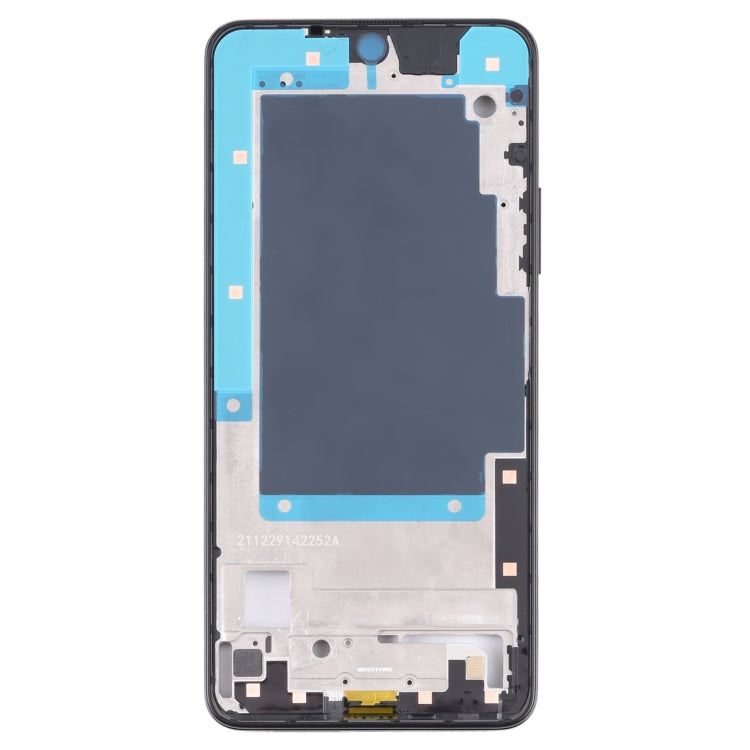 Original Front Housing LCD Frame Bezel Plate for Xiaomi Redmi Note 11 Pro (China) 21091116C / Redmi Note 11 Pro+ 5G / 11i / 11i HyperCharge 5G 21091116UI(Black)