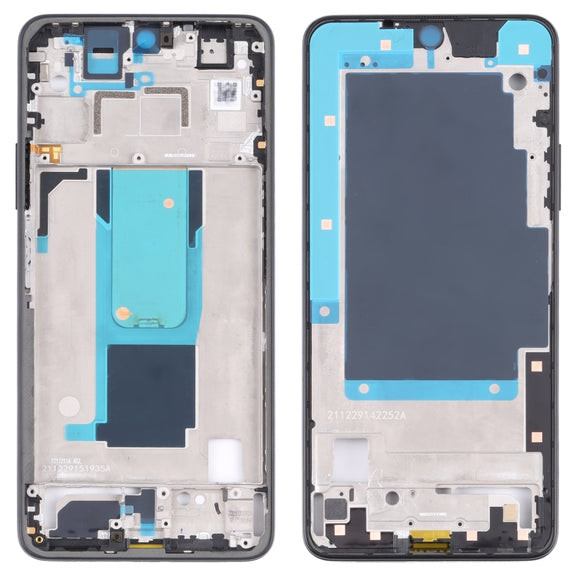 Original Front Housing LCD Frame Bezel Plate for Xiaomi Redmi Note 11 Pro (China) 21091116C / Redmi Note 11 Pro+ 5G / 11i / 11i HyperCharge 5G 21091116UI(Black)