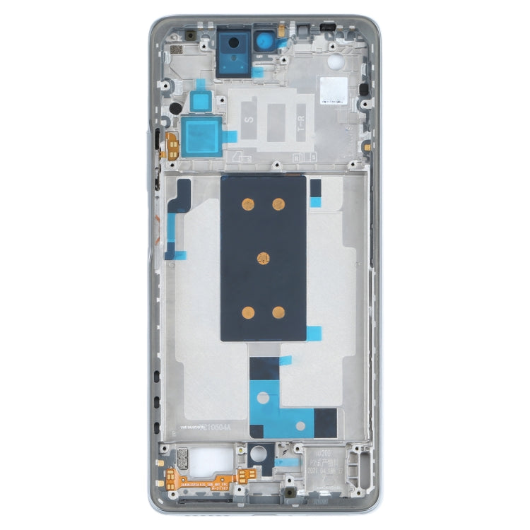 Original Front Housing LCD Frame Bezel Plate for Xiaomi Mi 11T / 11T Pro(Silver)