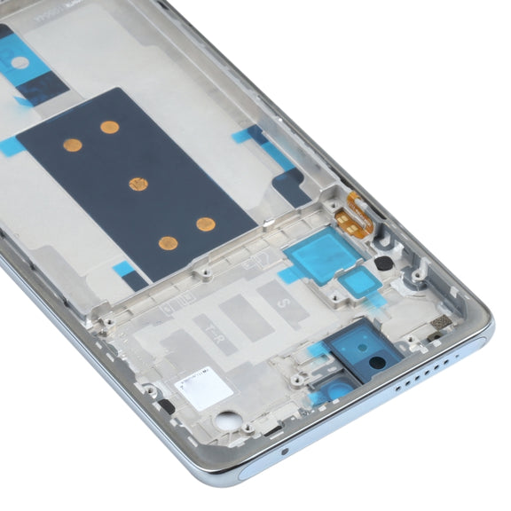 Original Front Housing LCD Frame Bezel Plate for Xiaomi Mi 11T / 11T Pro(Silver)