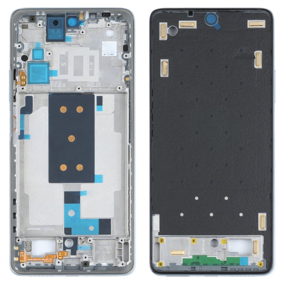 Original Front Housing LCD Frame Bezel Plate for Xiaomi Mi 11T / 11T Pro(Silver)