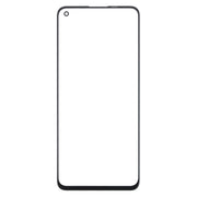 For OnePlus Nord 2 5G DN2101 DN2103 Front Screen Outer Glass Lens (Black)