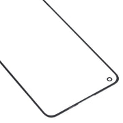For OnePlus Nord 2 5G DN2101 DN2103 Front Screen Outer Glass Lens (Black)