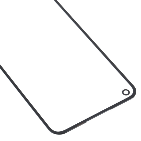 For OnePlus Nord N100 BE2013 BE2015 BE2011 BE2012 Front Screen Outer Glass Lens (Black)