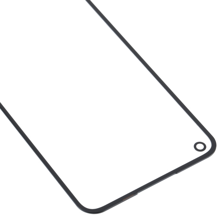 For OnePlus Nord N100 BE2013 BE2015 BE2011 BE2012 Front Screen Outer Glass Lens (Black)