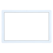 For Honor Pad X6 AGR-W09 AGR-WL09  Front Screen Outer Glass Lens (White)