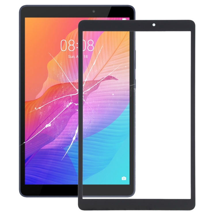 For Huawei MatePad T8 Kobe2-L09, Kobe2-L03, KOB2-L09, KOB2-W09  Front Screen Outer Glass Lens (Black)