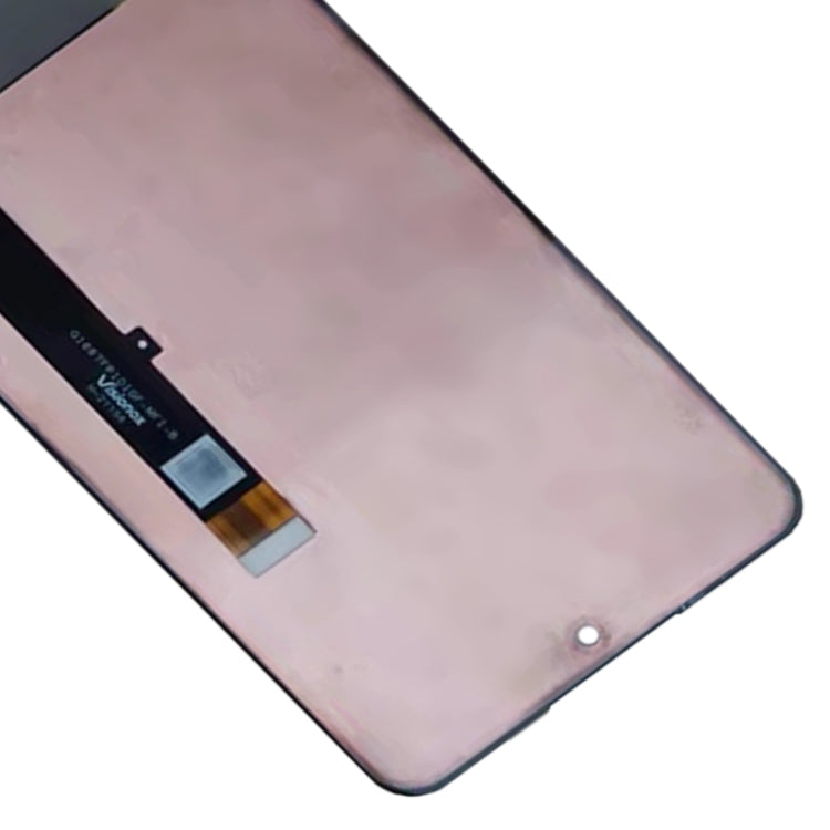 AMOLED Material LCD Screen and Digitizer Full Assembly for ZTE Nubia Red Magic 6R NX666J(Black)