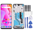 TFT LCD Screen for TCL 10L / 10 Lite T770H Digitizer Full Assembly with Frame (Silver) - For TCL by PMC TechLife | Online Shopping South Africa | PMC TechLife | Buy Now Pay Later Mobicred