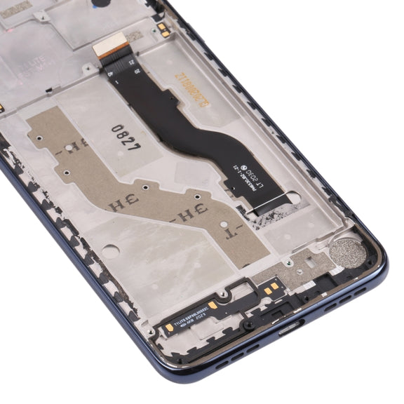 TFT LCD Screen for TCL 10L / 10 Lite T770H Digitizer Full Assembly with Frame (Black)