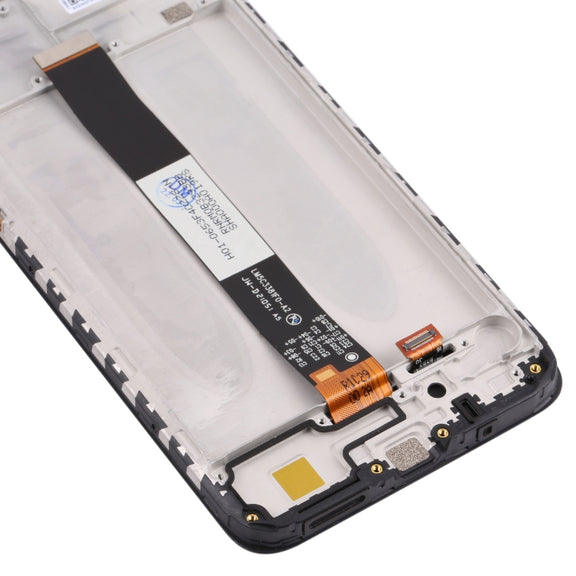 Original LCD Screen and Digitizer Full Assembly with Frame for Xiaomi Redmi 9A / Redmi 9C / Redmi 9C NFC / Redmi 9AT / Redmi 9i / Redmi 9 Activ / Poco C31 / Redmi 10A(Black)