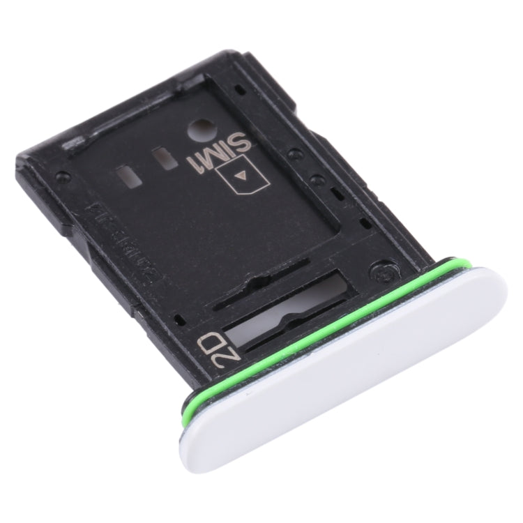 Original SIM Card Tray + SIM Card Tray / Micro SD Card Tray for Sony Xperia 10 III(White)