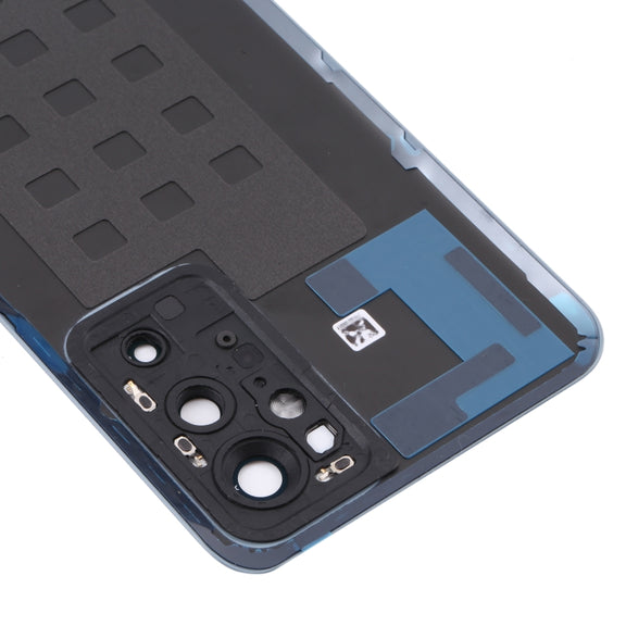 For OnePlus 9RT 5G MT2110 MT2111  Original Glass Battery Back Cover with Camera Lens (Nano Silver)