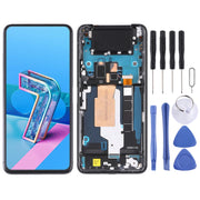 Original 90Hz AMOLED LCD Screen for Asus Zenfone 7 Pro / Zenfone 7 ZS670KS ZS671KS Digitizer Full Assembly with Frame���Black)