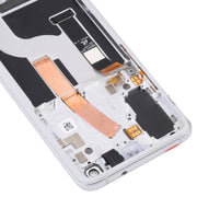 Original AMOLED LCD Screen for Asus Zenfone 8 ZS590KS Digitizer Full Assembly with Frame���Silver)