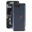 Glass Battery Back Cover for Asus ROG Phone 5 ZS673KS(Jet Black) - Back Cover by PMC TechLife | Online Shopping South Africa | PMC TechLife | Buy Now Pay Later Mobicred