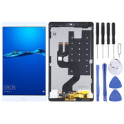 Original LCD Screen for Huawei MediaPad M3 8.4 BTV-W09/BTV-DL09 Digitizer Full Assembly with Fingerprint (White)