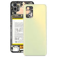 For OPPO Realme Q3 Pro 5G / Realme Q3 Pro Carnival Original Battery Back Cover + Middle Frame (Yellow) - free shipping - PMC TechLife - Order now!