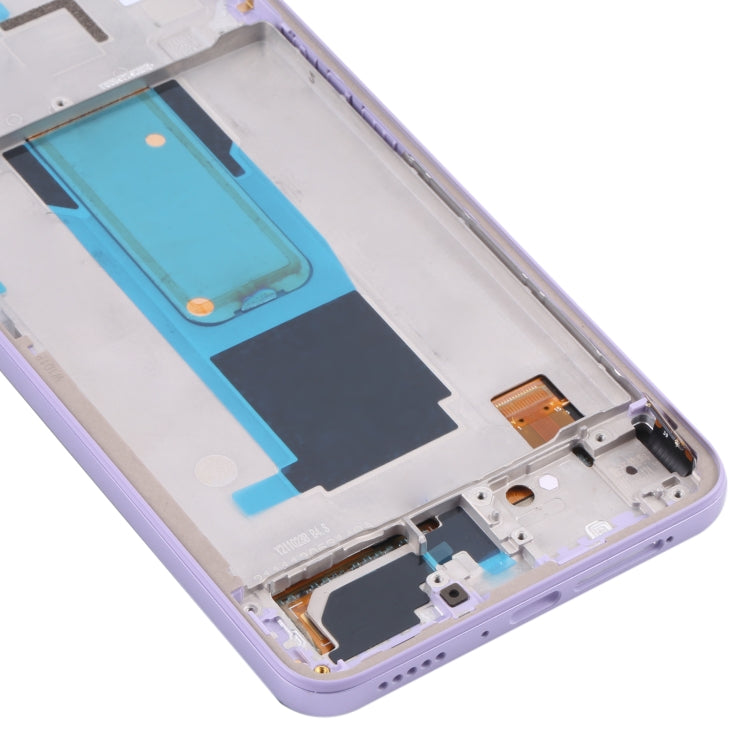 Original LCD Screen and Digitizer Full Assembly with Frame for Xiaomi Redmi Note 11 Pro China/Redmi Note 11 Pro+ 5G/11i/11i HyperCharge(Purple)