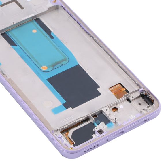 Original LCD Screen and Digitizer Full Assembly with Frame for Xiaomi Redmi Note 11 Pro China/Redmi Note 11 Pro+ 5G/11i/11i HyperCharge(Purple)