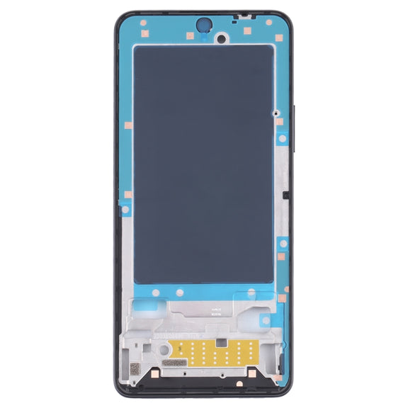 Front Housing LCD Frame Bezel Plate for Xiaomi Redmi K40S / Poco F4(Black)