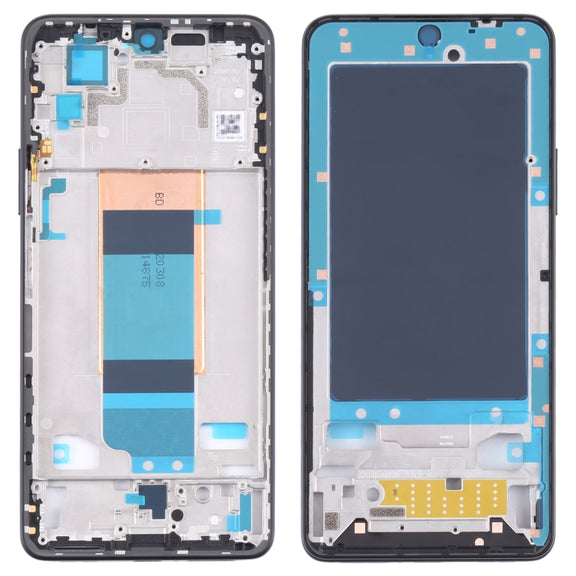 Front Housing LCD Frame Bezel Plate for Xiaomi Redmi K40S / Poco F4(Black)