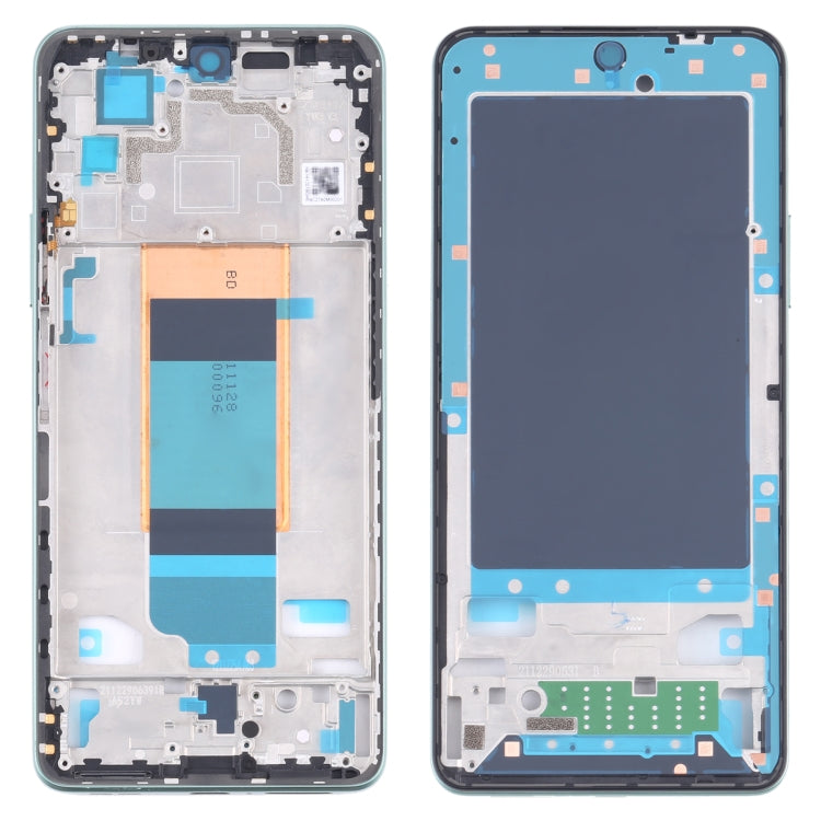 Front Housing LCD Frame Bezel Plate for Xiaomi Redmi K40S / Poco F4(Green)