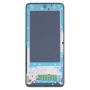 Front Housing LCD Frame Bezel Plate for Xiaomi Redmi K40S / Poco F4(Green)