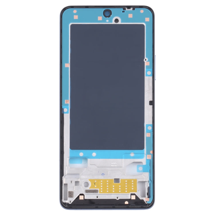 Front Housing LCD Frame Bezel Plate for Xiaomi Redmi K40S / Poco F4(Blue)