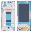 Front Housing LCD Frame Bezel Plate for Xiaomi Redmi K40S / Poco F4(Silver) - Frame Bezel Plate by PMC TechLife | Online Shopping South Africa | PMC TechLife