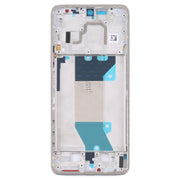 Front Housing LCD Frame Bezel Plate for Xiaomi Redmi K50 / Redmi K50 Pro(Silver)