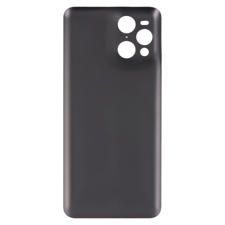 For OPPO Find X3 Pro/Find X3 Battery Back Cover (Black)