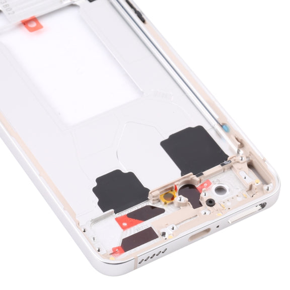For OPPO Reno7 5G China PFJM10 Original Front Housing LCD Frame Bezel Plate (Gold)