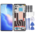 Original LCD Screen For OPPO Reno5 Pro 5G Digitizer Full Assembly with Frame (Black) - free shipping - PMC TechLife - Order now!