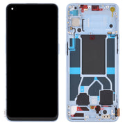 Original LCD Screen For OPPO Reno6 5G PEQM00 CPH2251 Digitizer Full Assembly with Frame (Blue)