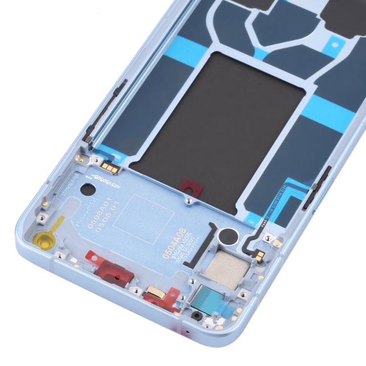 Original LCD Screen For OPPO Reno6 5G PEQM00 CPH2251 Digitizer Full Assembly with Frame (Blue)