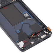 Original LCD Screen For OPPO Reno7 5G China PFJM10 Digitizer Full Assembly with Frame (Black)