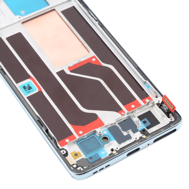 Original LCD Screen and Digitizer Full Assembly with Frame For OPPO Reno6 Pro 5G PEPM00 CPH2249(Green)